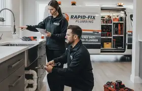 Urgent plumbing response widget for Lancaster, PA plumbing repair services